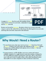 Router: Device Networks Wans ISP's Gateways