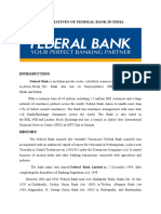 CSR Initiatives of Federal Bank in India