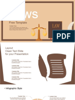 Plantilla PowerPoint de Leyes