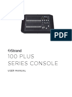 100 PLUS Series Console: User Manual