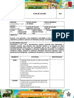 Formato Plan de Accion y Contingencia