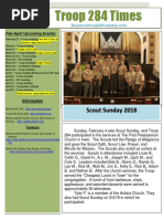 February Boy Scout Newsletter