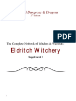 The Complete Netbook of Witches & Warlocks Supplement I Eldritch Witchery (2e)