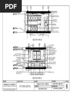 Kitchen Setail: Urdaneta City University Q360, Q371 & Q377-CADD 2D