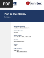 Tarea No.4.1 Ejercicio Plan de Inventarios