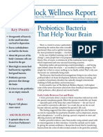 Blaylock Wellness Report: Probiotics: Bacteria That Help Your Brain