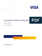 Visa Contactless Test Cases