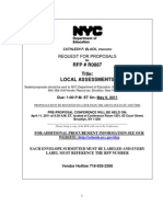 RFP Local Assessments