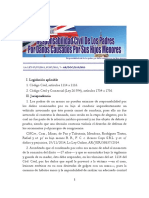 Responsabilidad Civil de Los Padres Por Daños Causados Por Sus Hijos Menores