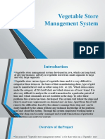 Vegetable Store Management System1