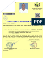 INPTIC Attestation Bourse