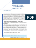 El Tránsito Educativo de Estudiantes Universitarios Sordos en Contexto de Pandemia 2021