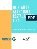 Plan de Abandono PCH Mitu Version 1.0