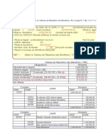 002 Tableau de Répartition Des Bénéfices - Exo Corrigé N°-1