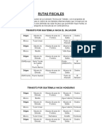 Rutas Fronterizas