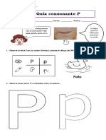 Guía 3 Consonante P