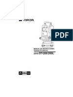 Topcon - Manual Teodolito Serie DT-200