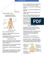 The Nervous System 1