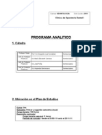 Programa Clinica Operatoria Dental 2011