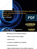 Weigelt Experience With Stator End-Winding Vibrations Causes, Solutions and Monitoring EPRI 2011, Albany