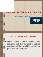 Modal Auxiliary Verb