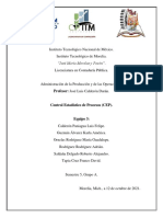 Control Estadístico de Procesos (CEP)