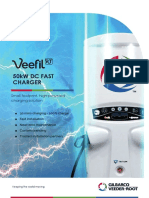 50Kw DC Fast Charger: Small Footprint, High-Powered Charging Solution