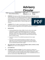 Advisory Circular: Subject: Best Practices For Engine Time in Date: 1/6/16 AC No: 120-113 Initiated By: AFS-300 Change