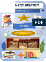 CSV FILE BOOK SHOP - Khushi S Tiwari