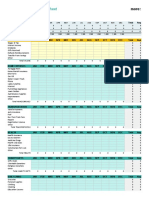 Excel Personal Budget Template