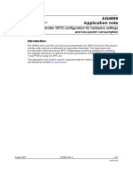 AN4899 Application Note: STM32 Microcontroller GPIO Configuration For Hardware Settings and Low-Power Consumption