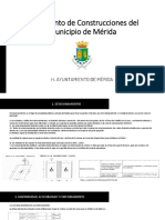 Reglamento de Construcciones Del Municipio de Mérida