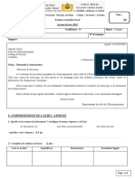 Examen Normalisé Local Troisième Année Secondaire Collégial