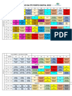 Horário Da Ete Porto Digital 2022-1