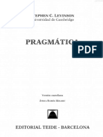 Pragmatica by Stephen C Levinson