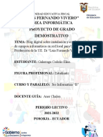 Proyectos de Grado Informatica (Red)