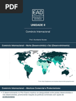 Slides de Aula - Unidade II - COMÉRCIO INTERNACIONAL