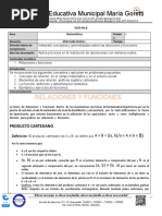 Institución Educativa Municipal María Goretti: Relaciones Y Funciones