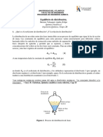 Equilibrio de Distribucion