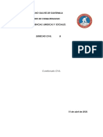 Cuestionario de La Familia y El Parentesco y Paternidad Por Filiacion Matrimonial