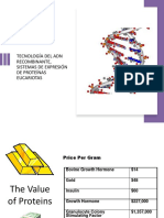 Tecnología Del Adn Recombinante, Sistemas de Expresión de Proteínas Eucariotas y Vectores Virales