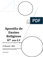 BNCC Apostila Ensino Religioso 6 Ano 2bimestre