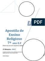 BNCC Apostila Ensino Religioso 7 Ano 1bimestre1