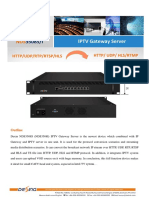 IPTV Gateway Server: Outline