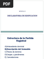 Declaratoria de Edificación