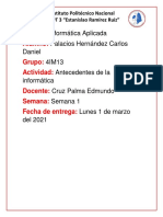 Antecedentes de La Informática