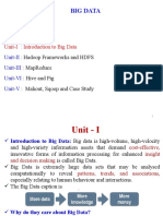 BD - Unit - I - Introduction To Big Data