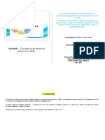 Actividad 1 - Conceptos de Los Sistemas de Gestión de La Calidad