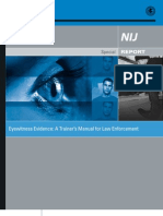 Eyewitness Police Training Manual