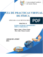 Practica 15. Radiactividad y Dosimetria Fisica y Biologica